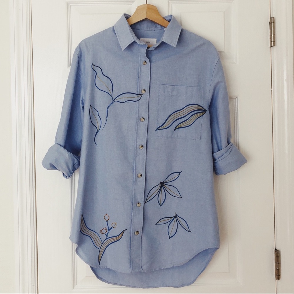 KOTN x Jess Chen Women’s oversized Oxford